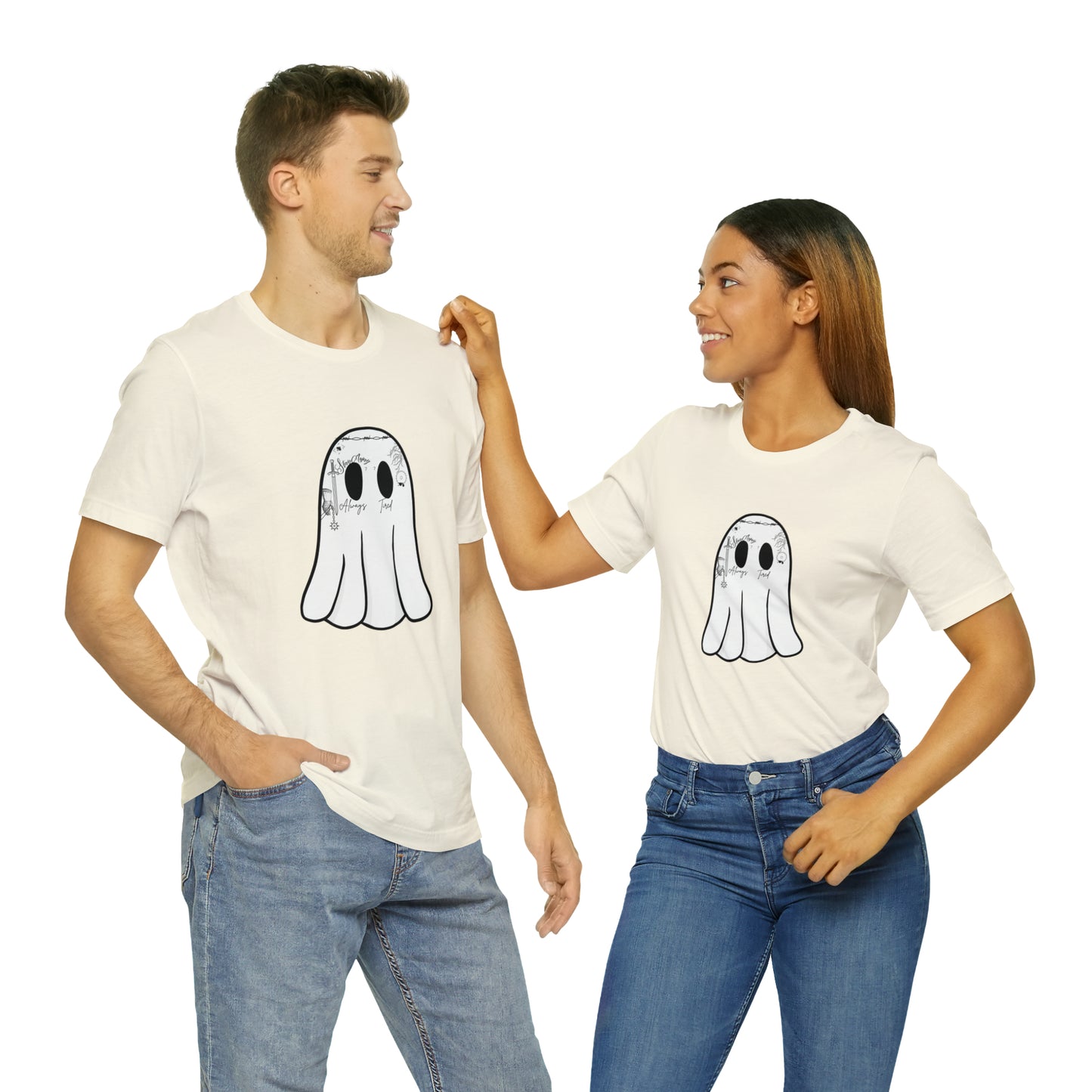 Ghost Malone T-Shirt - Ghosty Halloween Shirt - Halloween T-Shirt - Ghost Malone Costume Shirt - Unisex Halloween T-Shirt - Spooky Season Shirt