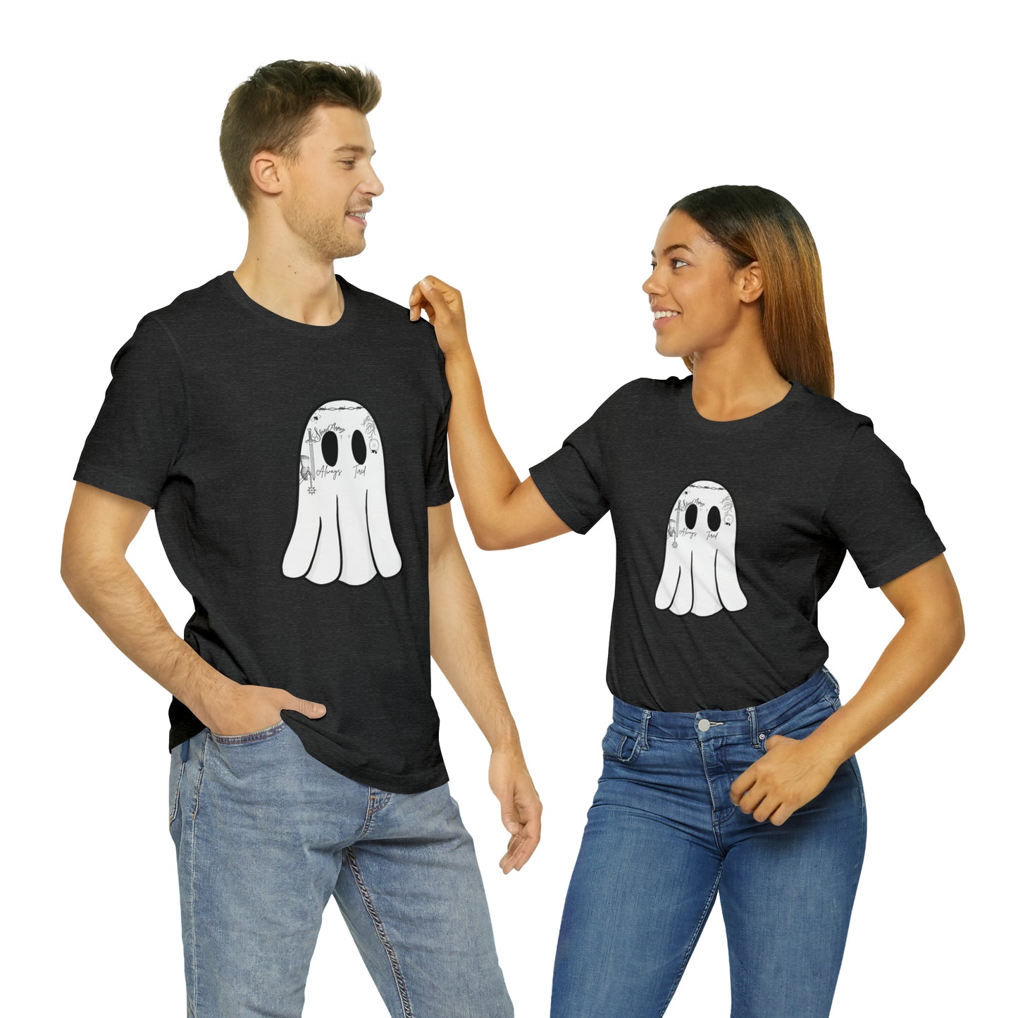 Ghost Malone T-Shirt - Ghosty Halloween Shirt - Halloween T-Shirt - Ghost Malone Costume Shirt - Unisex Halloween T-Shirt - Spooky Season Shirt