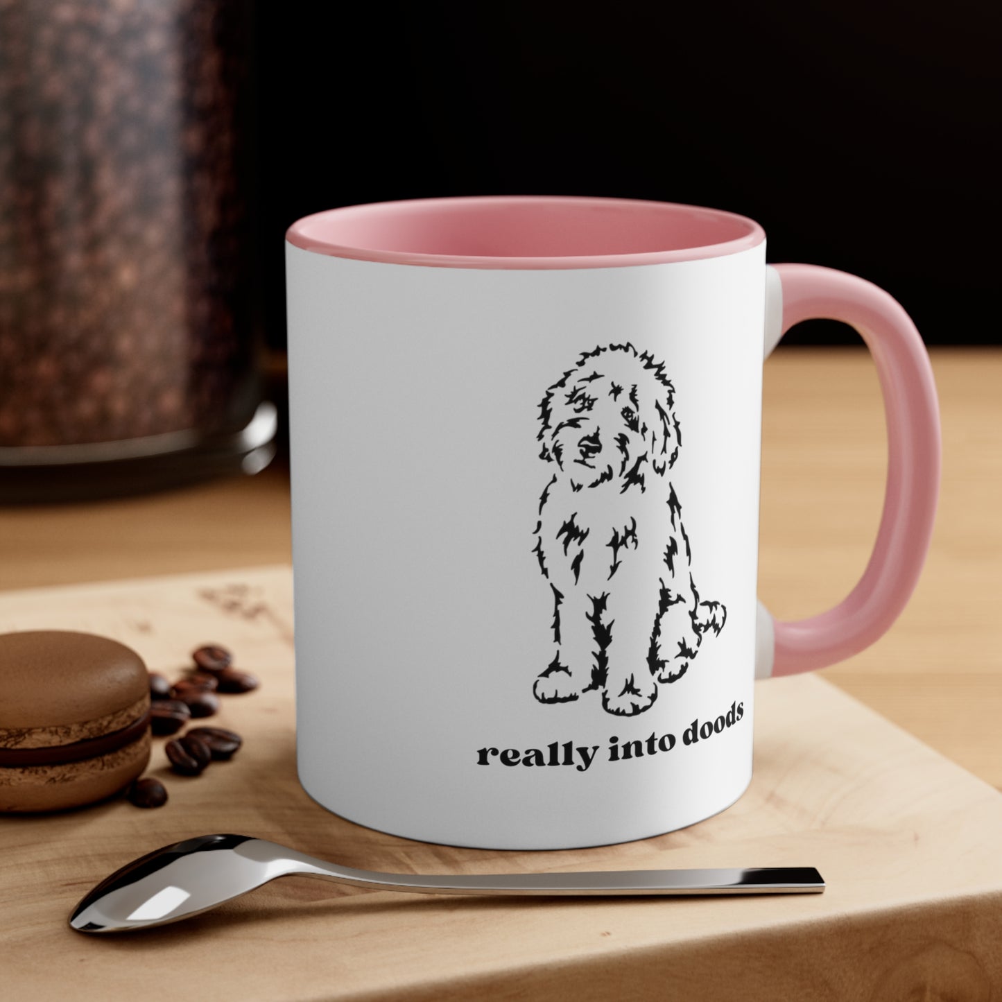 Really Into Doods - Goldendoodle Coffee Mug - Doodle Lover Coffee Cup - Dog Lover Gift - Dog Mom Coffee Mug