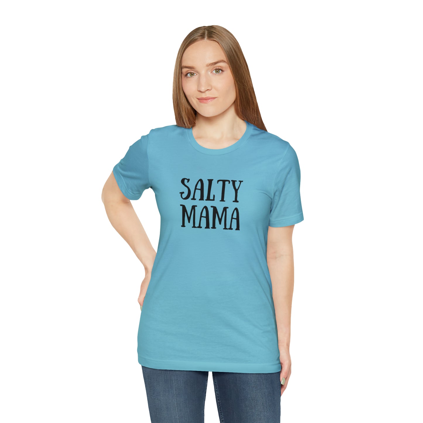 Salty Mama T-Shirt - Beach Mom Shirt - Beachlover T-Shirt - Mama Shirt - Mom Tee - Mom Shirt - Ocean Lover - Mom Gift - Gift for Her