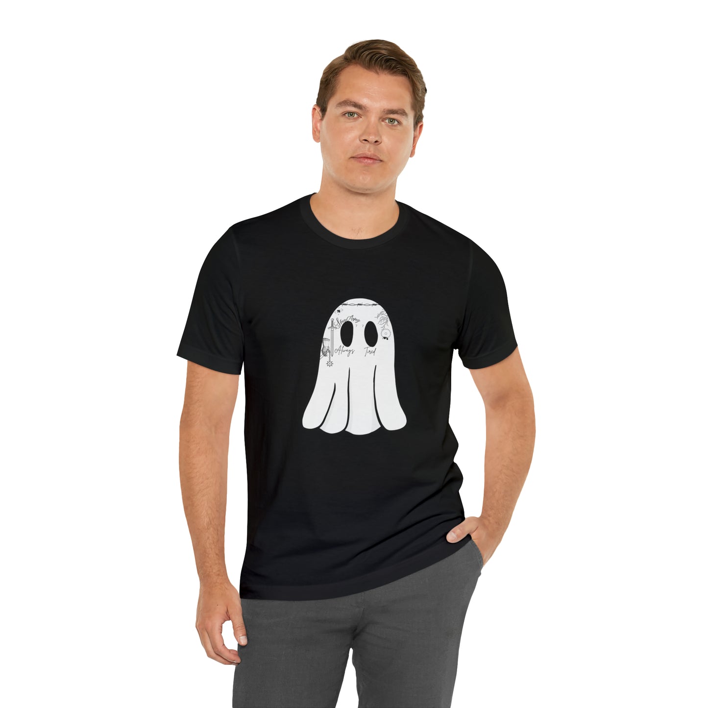 Ghost Malone T-Shirt - Ghosty Halloween Shirt - Halloween T-Shirt - Ghost Malone Costume Shirt - Unisex Halloween T-Shirt - Spooky Season Shirt