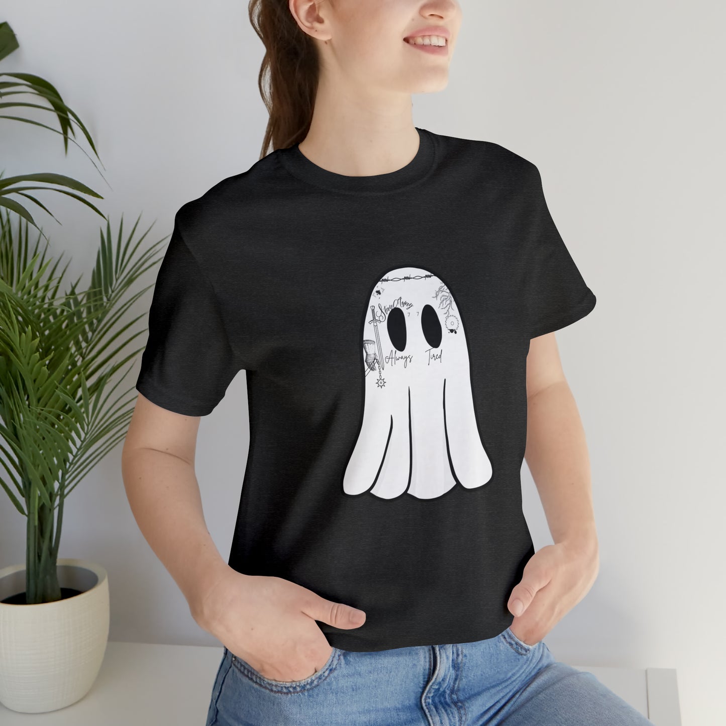 Ghost Malone T-Shirt - Ghosty Halloween Shirt - Halloween T-Shirt - Ghost Malone Costume Shirt - Unisex Halloween T-Shirt - Spooky Season Shirt