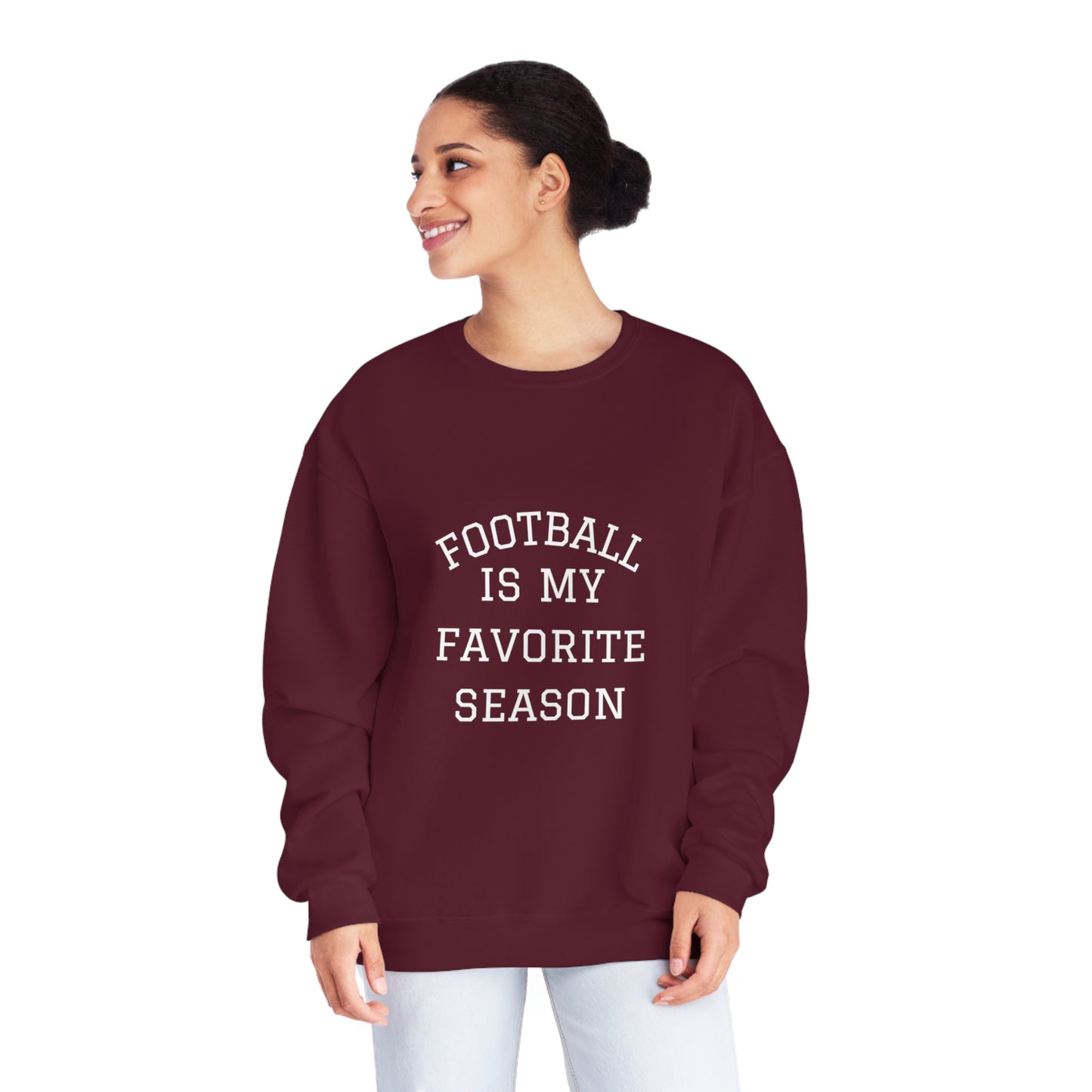 Football Season is My Favorite Season Cozy College Football Game Day Sweatshirt - Football Sweatshirt - Crewneck Sweatshirt