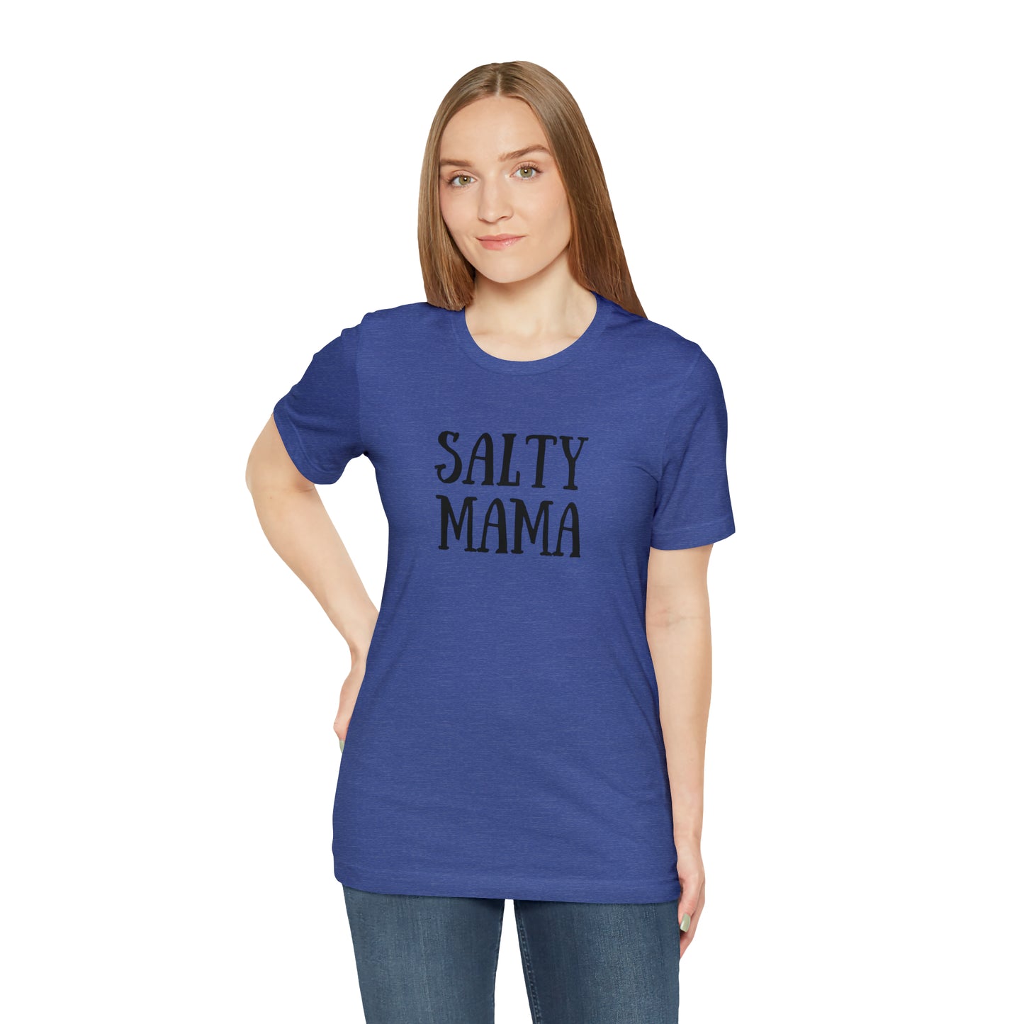 Salty Mama T-Shirt - Beach Mom Shirt - Beachlover T-Shirt - Mama Shirt - Mom Tee - Mom Shirt - Ocean Lover - Mom Gift - Gift for Her