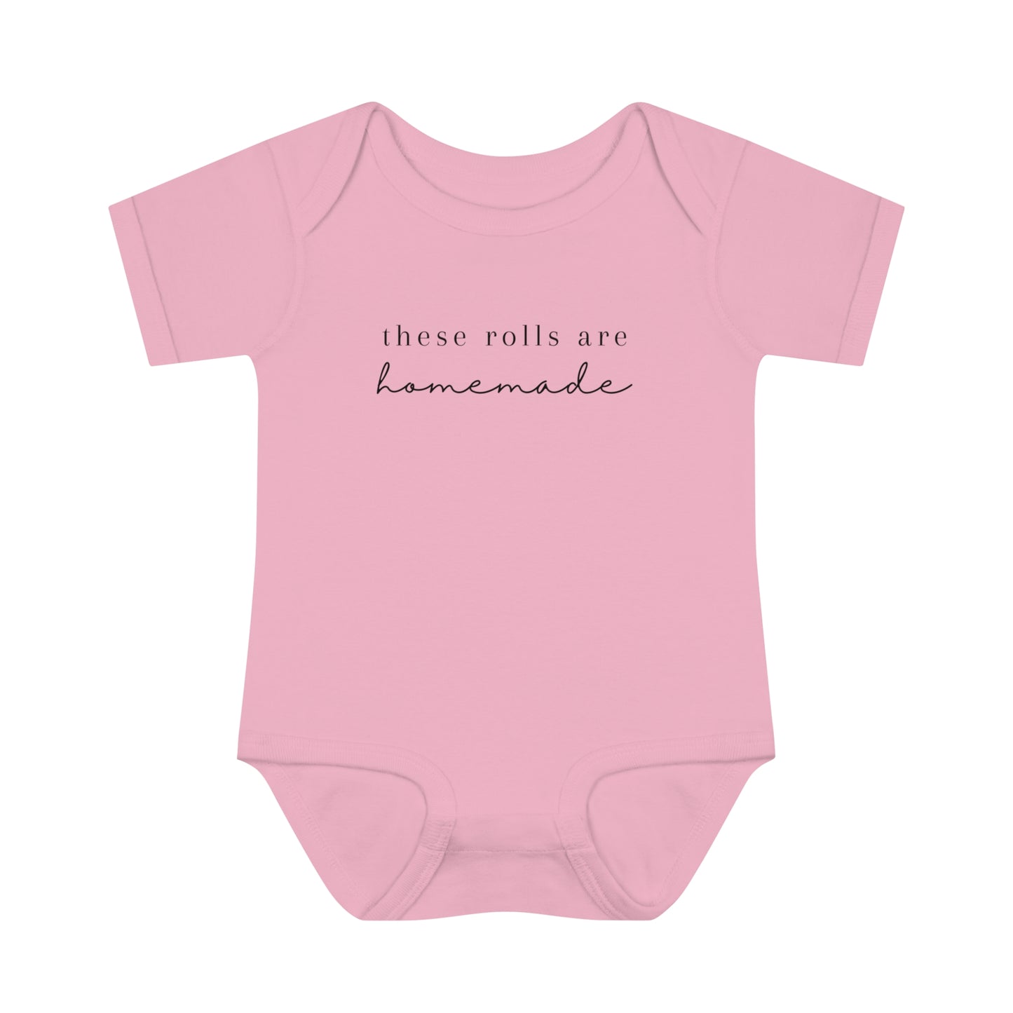 These Rolls Are Homemade Baby Bodysuit - Rolls Are Homemade Infant Outfit - New Baby Gift - New Baby Outfit - Baby Shower Gift