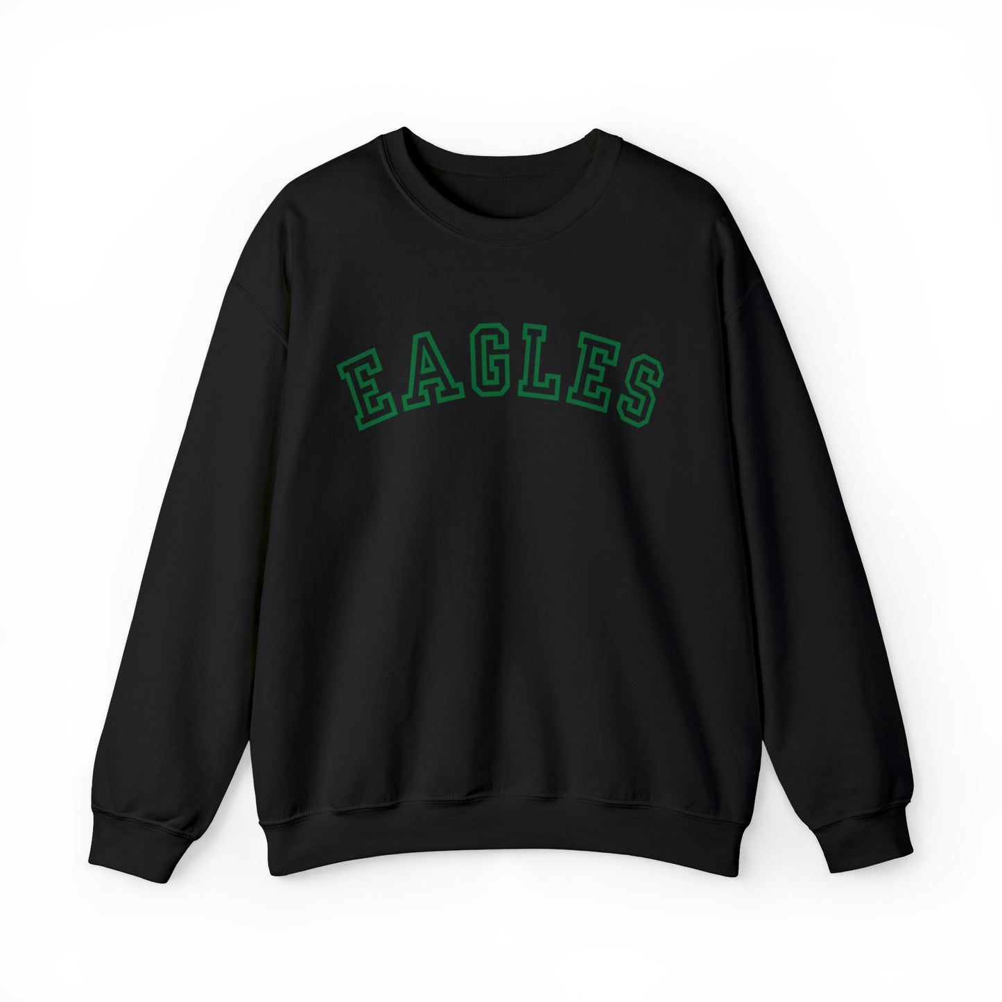 Eagles Sweatshirt - Philadelphia Football Sweatshirt - Green and White