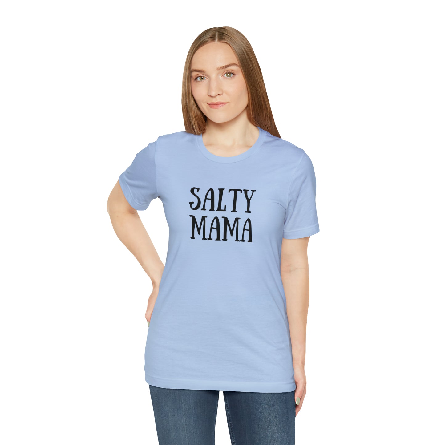 Salty Mama T-Shirt - Beach Mom Shirt - Beachlover T-Shirt - Mama Shirt - Mom Tee - Mom Shirt - Ocean Lover - Mom Gift - Gift for Her