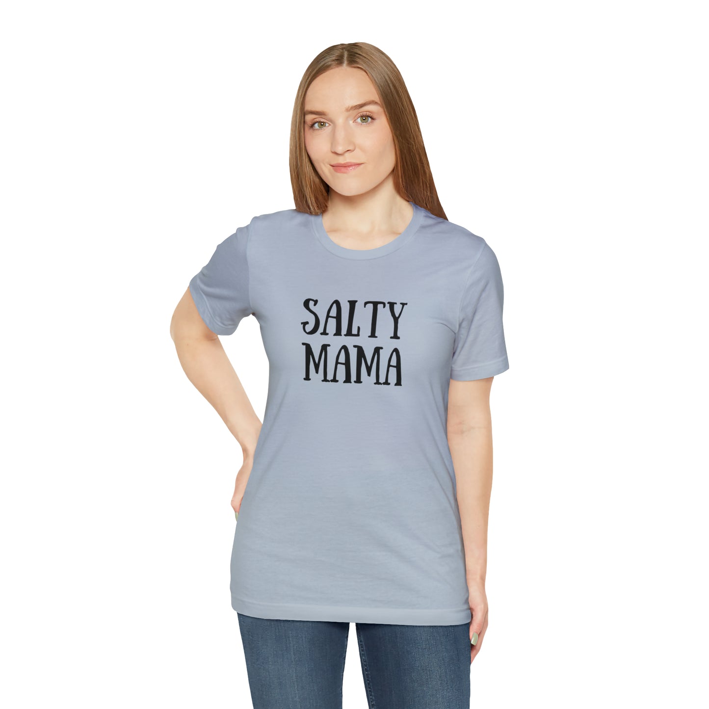 Salty Mama T-Shirt - Beach Mom Shirt - Beachlover T-Shirt - Mama Shirt - Mom Tee - Mom Shirt - Ocean Lover - Mom Gift - Gift for Her