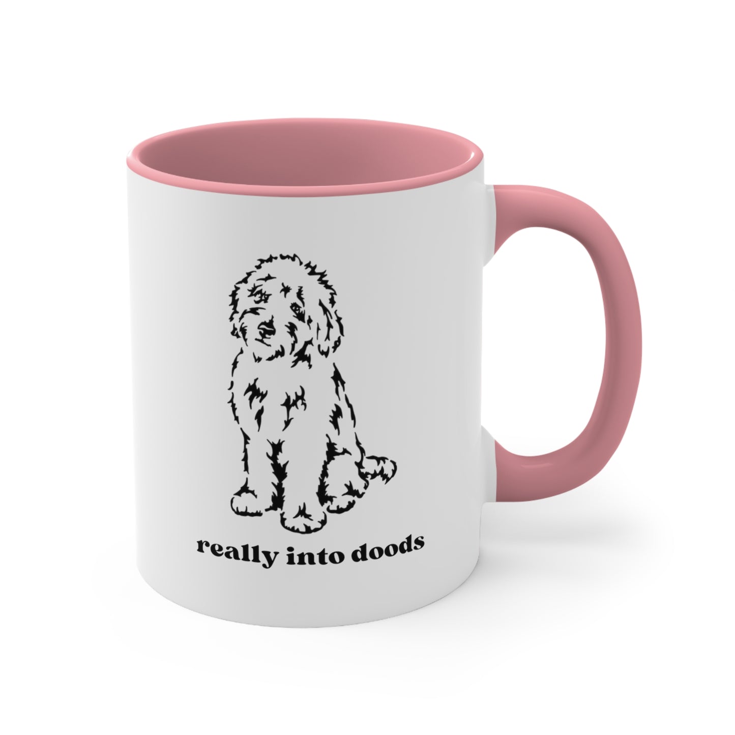 Really Into Doods - Goldendoodle Coffee Mug - Doodle Lover Coffee Cup - Dog Lover Gift - Dog Mom Coffee Mug