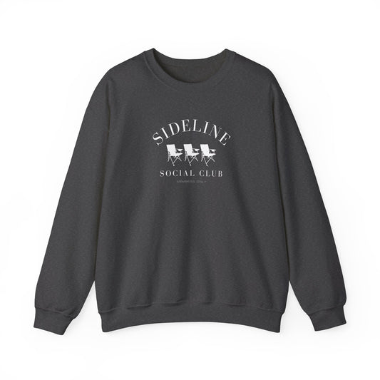 Sideline Social Club Sweatshirt - Baseball Mom Sweatshirt - Soccer Mom - Cheer Mom - Crewneck Sweatshirt