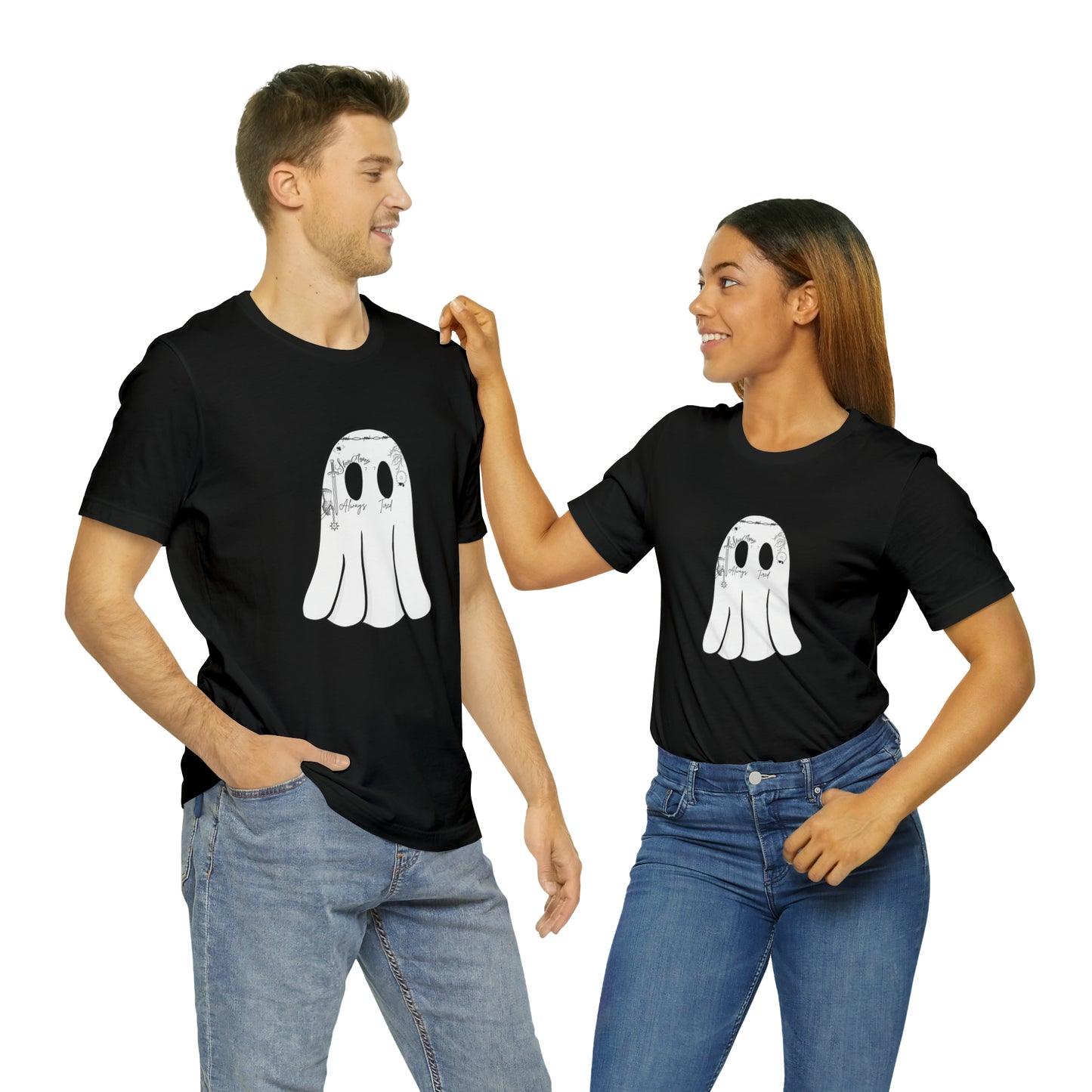 Ghost Malone T-Shirt - Ghosty Halloween Shirt - Halloween T-Shirt - Ghost Malone Costume Shirt - Unisex Halloween T-Shirt - Spooky Season Shirt