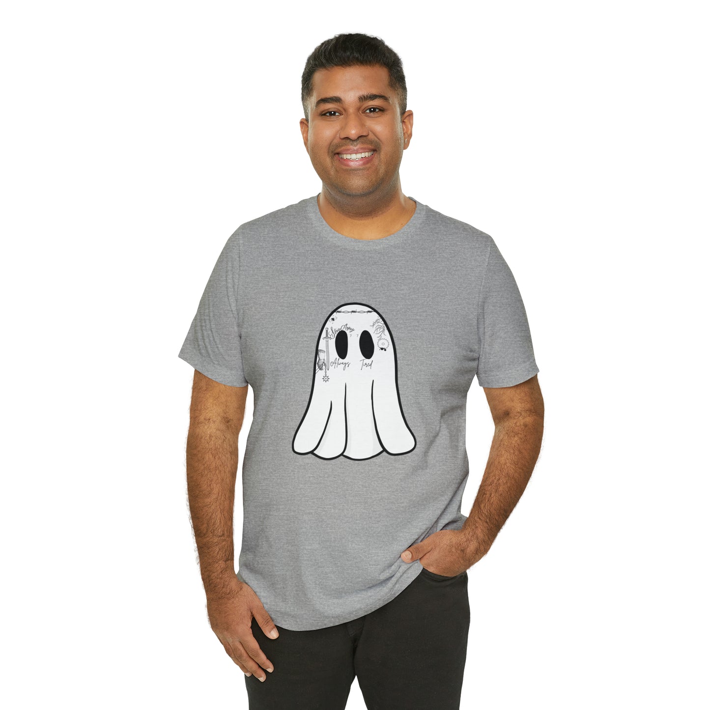 Ghost Malone T-Shirt - Ghosty Halloween Shirt - Halloween T-Shirt - Ghost Malone Costume Shirt - Unisex Halloween T-Shirt - Spooky Season Shirt