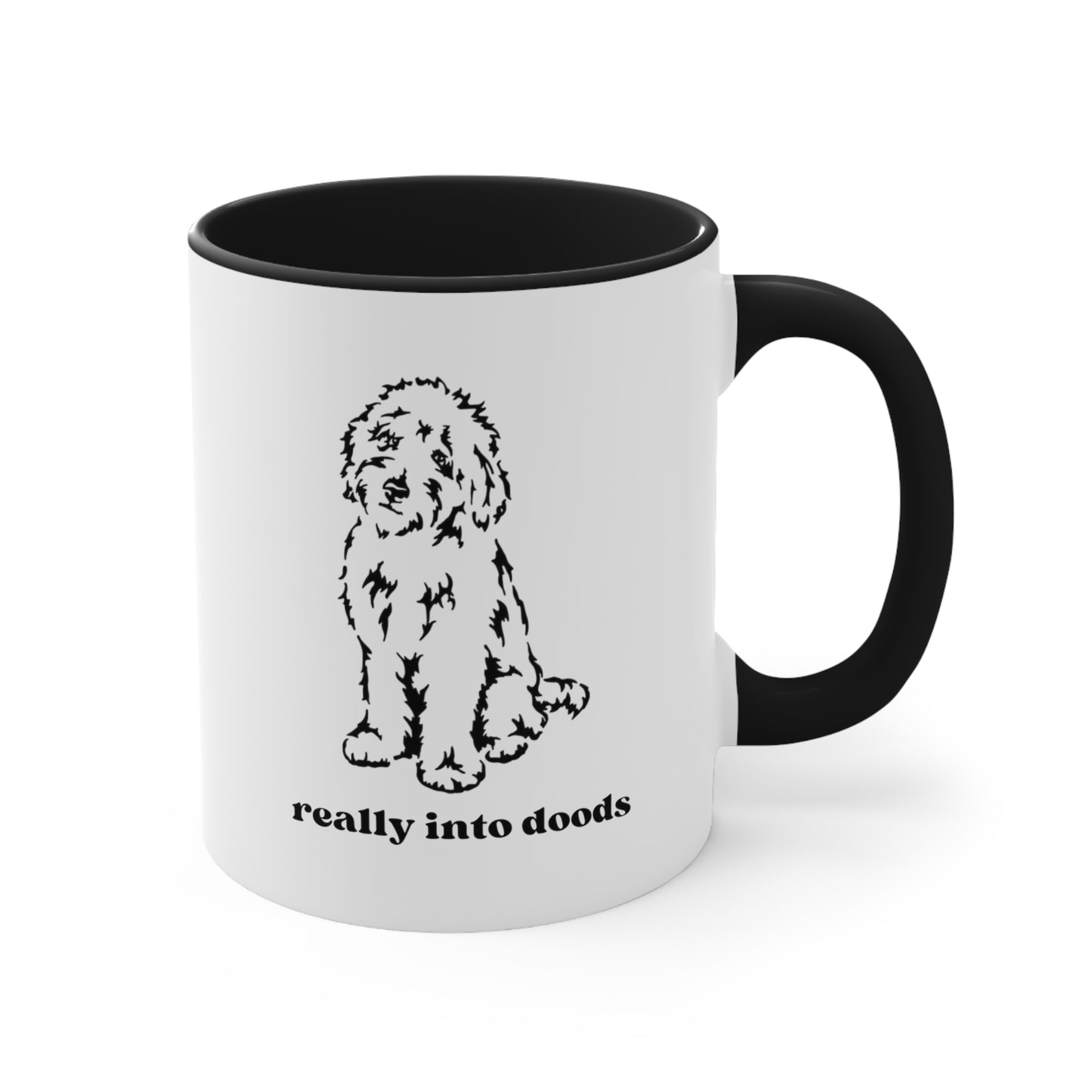 Really Into Doods - Goldendoodle Coffee Mug - Doodle Lover Coffee Cup - Dog Lover Gift - Dog Mom Coffee Mug