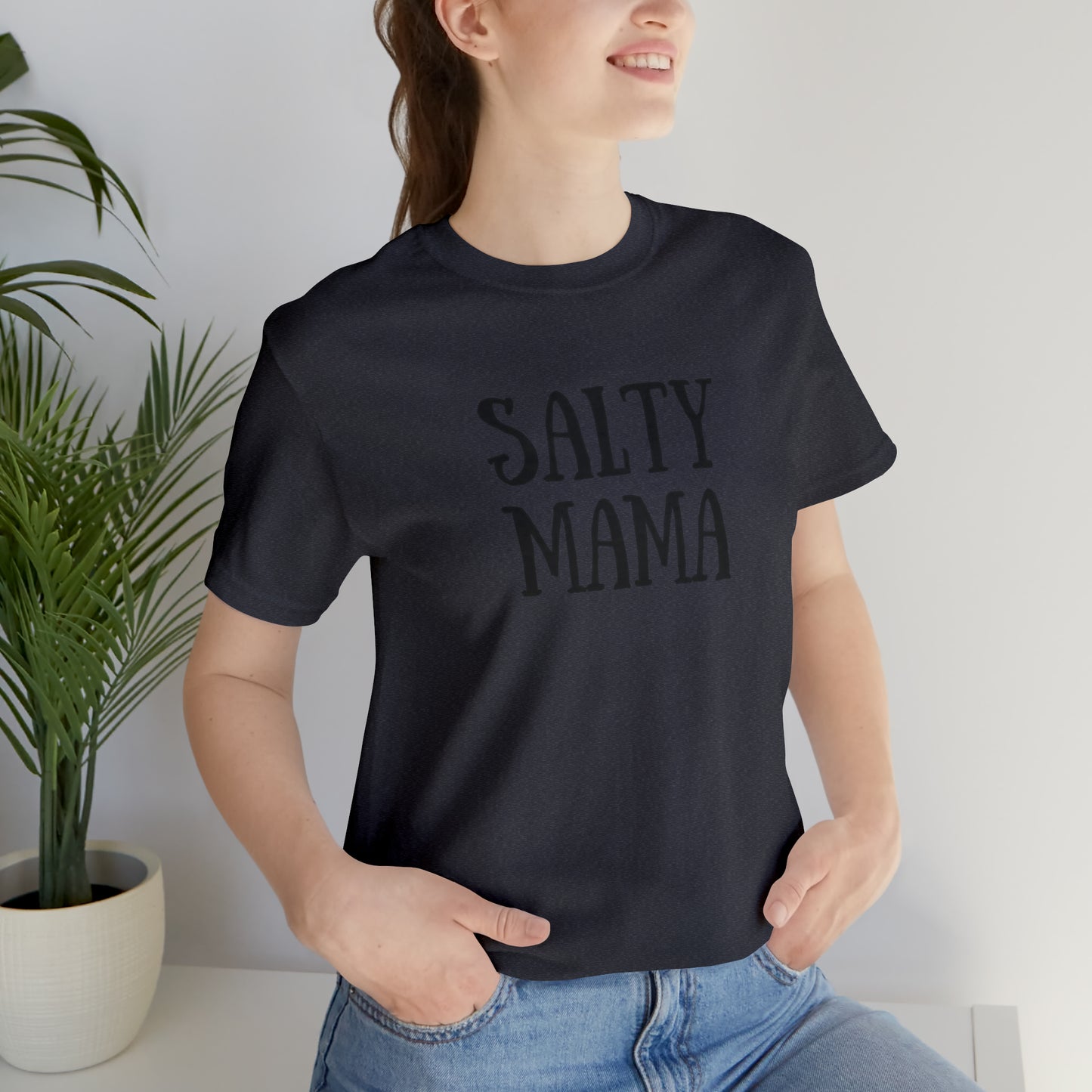 Salty Mama T-Shirt - Beach Mom Shirt - Beachlover T-Shirt - Mama Shirt - Mom Tee - Mom Shirt - Ocean Lover - Mom Gift - Gift for Her