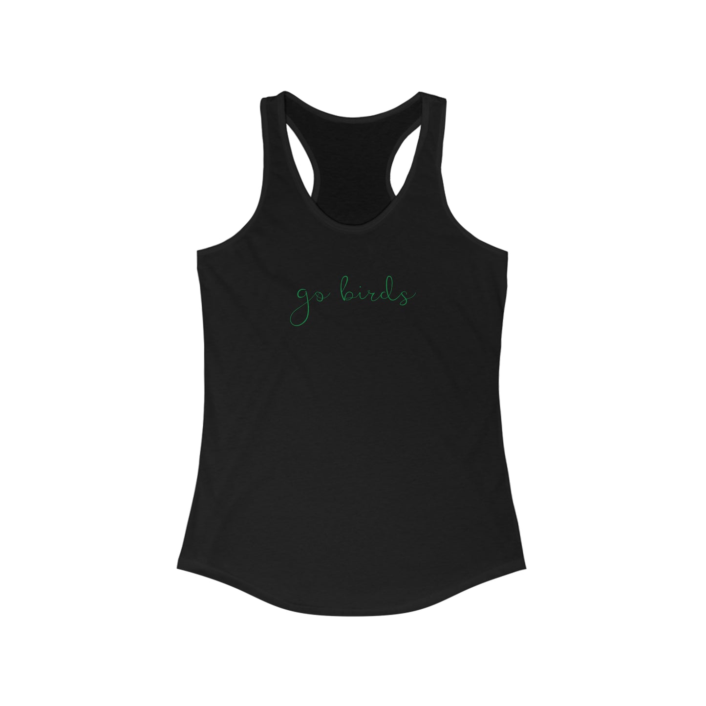 Go Birds - Women's Philadelphia Football Tank Top - Philly Tank Top - Kelly Green - Birds Tank Top - South Philadelphia - Racerback Tank Top - Women's Football Shirt