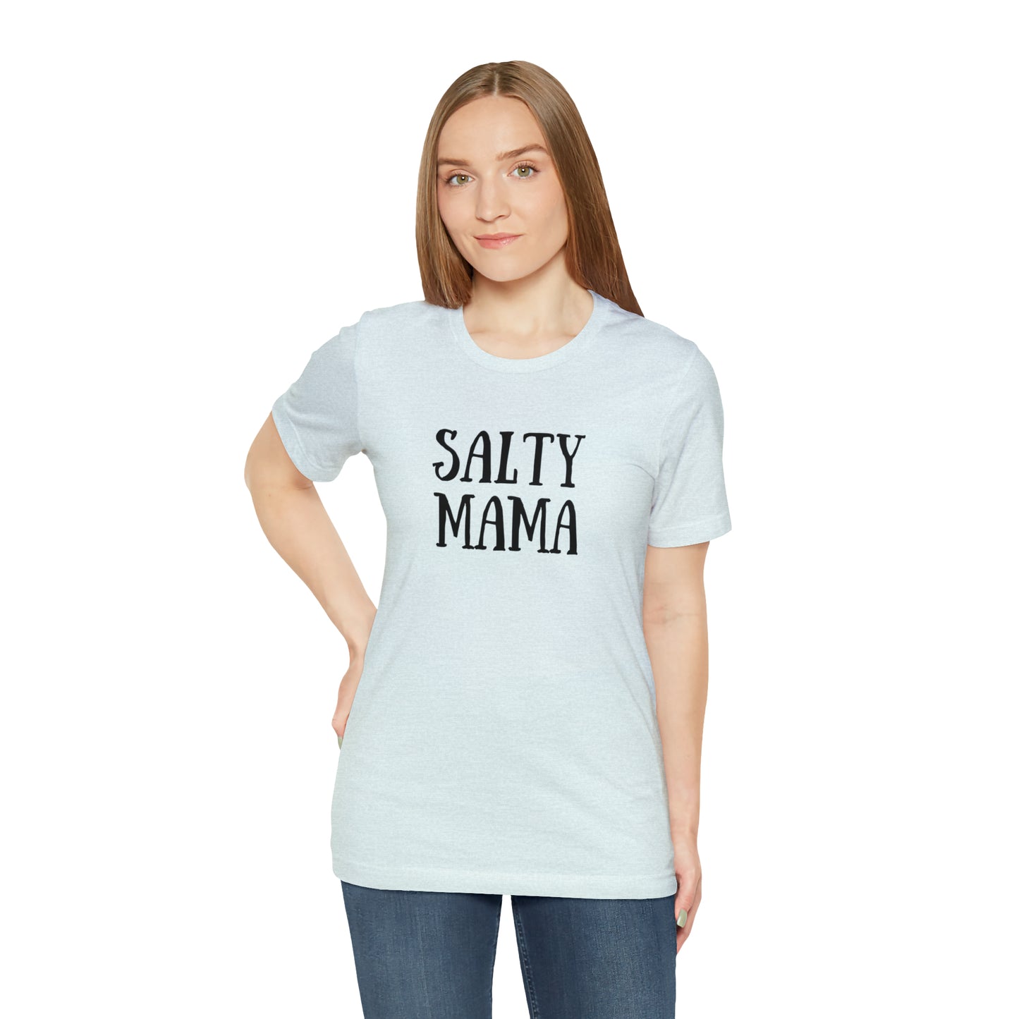 Salty Mama T-Shirt - Beach Mom Shirt - Beachlover T-Shirt - Mama Shirt - Mom Tee - Mom Shirt - Ocean Lover - Mom Gift - Gift for Her