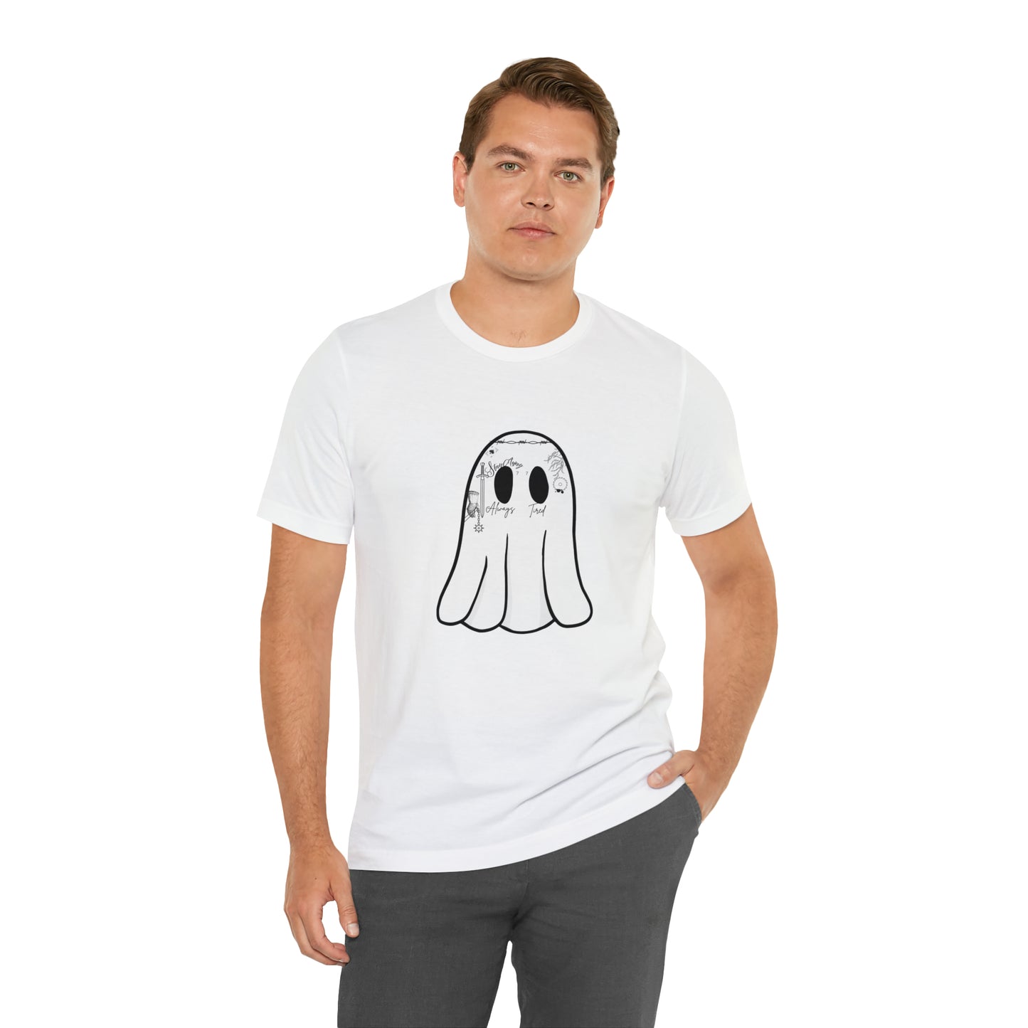 Ghost Malone T-Shirt - Ghosty Halloween Shirt - Halloween T-Shirt - Ghost Malone Costume Shirt - Unisex Halloween T-Shirt - Spooky Season Shirt