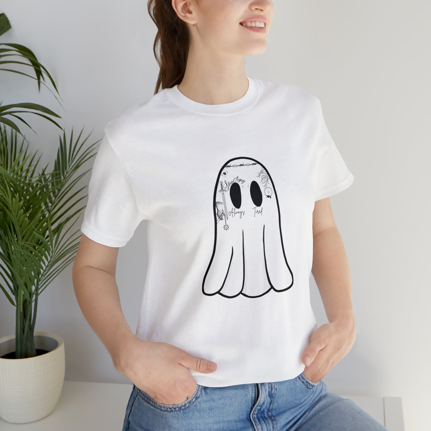 Ghost Malone T-Shirt - Ghosty Halloween Shirt - Halloween T-Shirt - Ghost Malone Costume Shirt - Unisex Halloween T-Shirt - Spooky Season Shirt