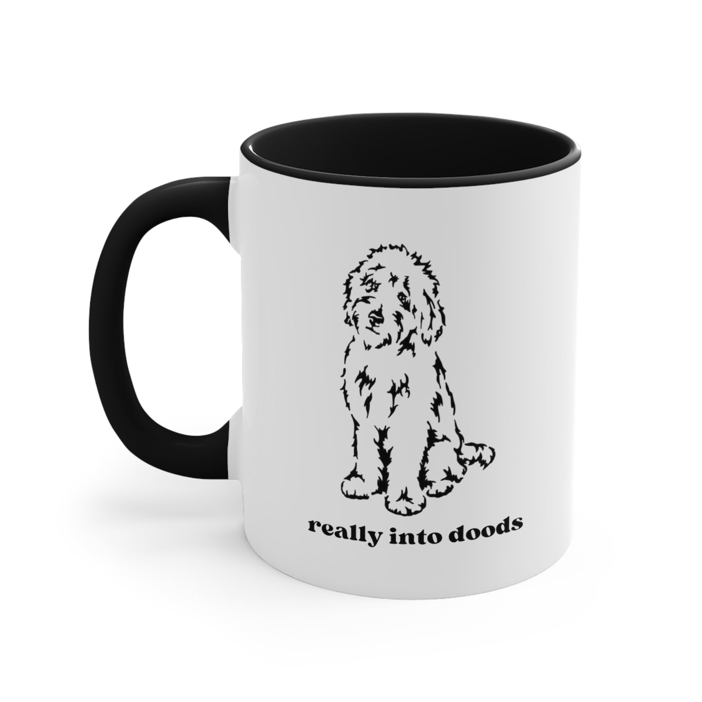 Really Into Doods - Goldendoodle Coffee Mug - Doodle Lover Coffee Cup - Dog Lover Gift - Dog Mom Coffee Mug