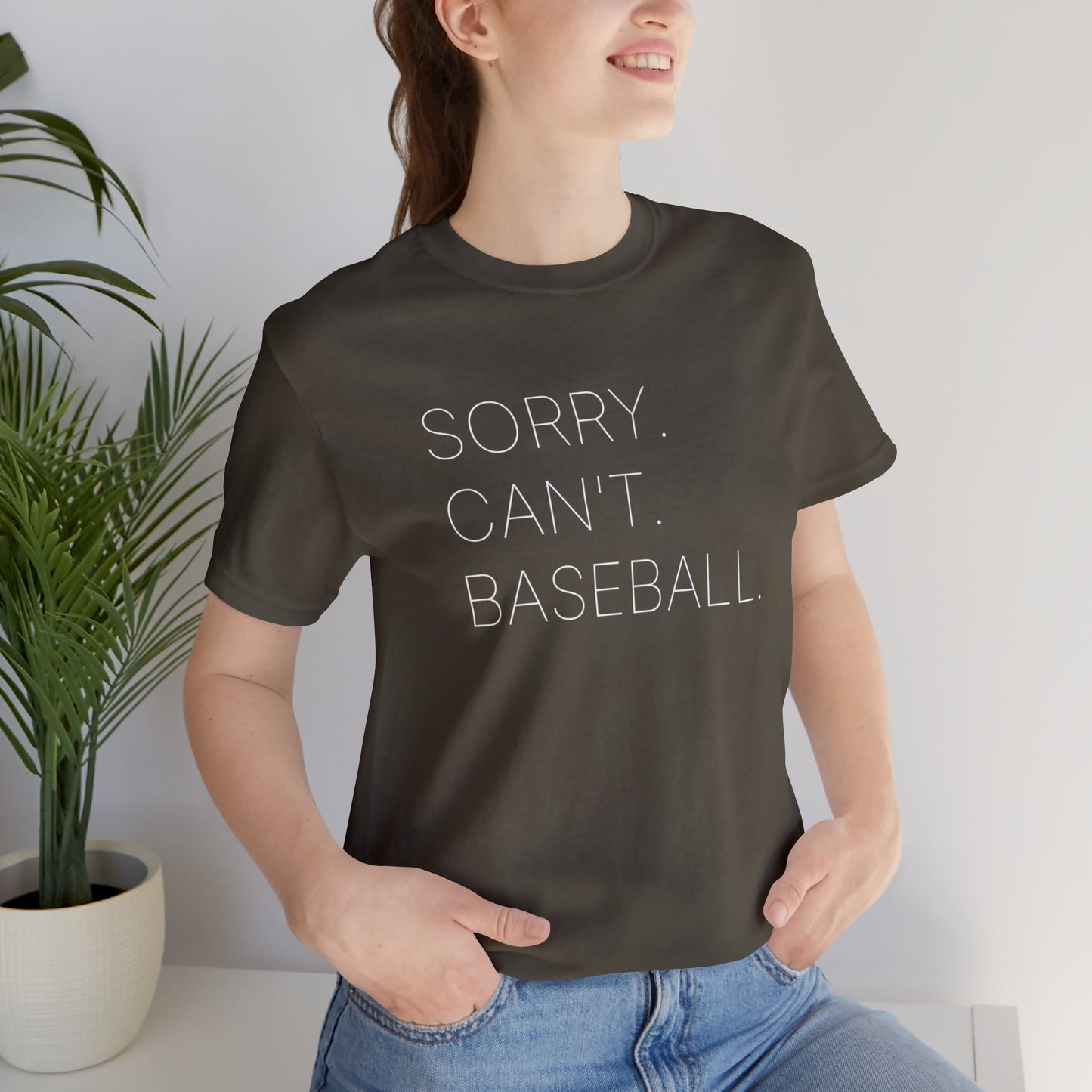 Sorry Can't Baseball Shirt - Baseball Shirt - Baseball Life - Mom Life Shirt - Baseball Mom Shirt - Baseball Dad Shirt