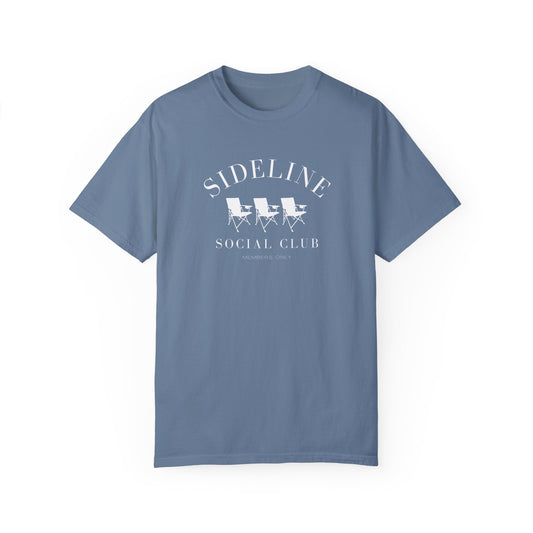 Sideline Social Club - Baseball Mom Soccer Mom Sports Parent T-Shirt