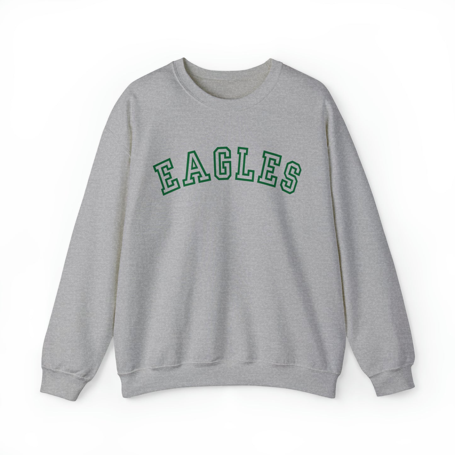 Eagles Sweatshirt - Philadelphia Football Sweatshirt - Green and White