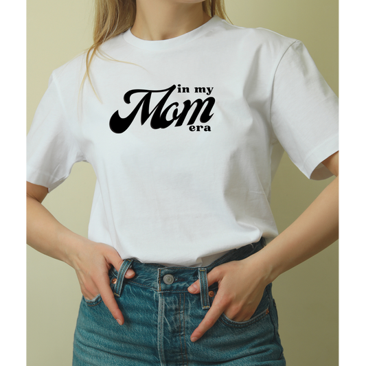 In My Mom Era T-Shirt - Mom Shirt - Mom Tee - Mom Era - Era T-Shirt - Era Tee - Era Shirt - Cotton Crewneck Tee